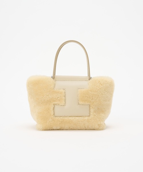 IACUCCI（イアクッチ）の「ソルベット XS MONTONE/RUGA（ショルダーバッグ・レディース・ブラウン/サックスブルー/アイボリー・FREE）」の14枚目の写真