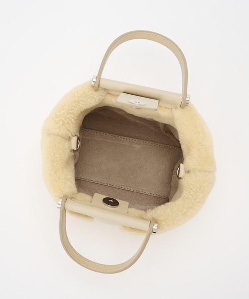 IACUCCI（イアクッチ）の「ソルベット XS MONTONE/RUGA（ショルダーバッグ・レディース・ブラウン/サックスブルー/アイボリー・FREE）」の19枚目の写真