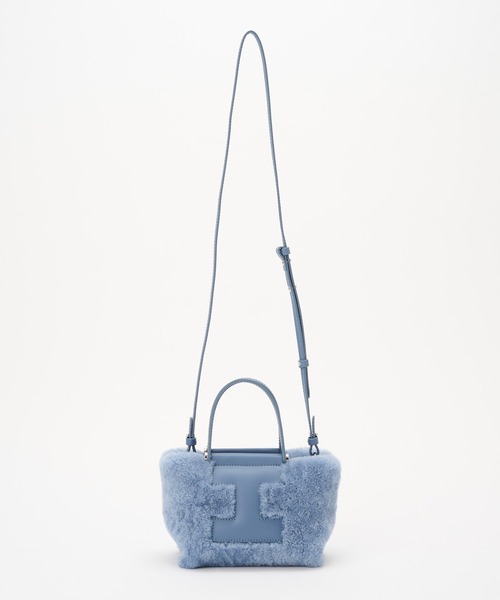 IACUCCI（イアクッチ）の「ソルベット XS MONTONE/RUGA（ショルダーバッグ・レディース・ブラウン/サックスブルー/アイボリー・FREE）」の20枚目の写真