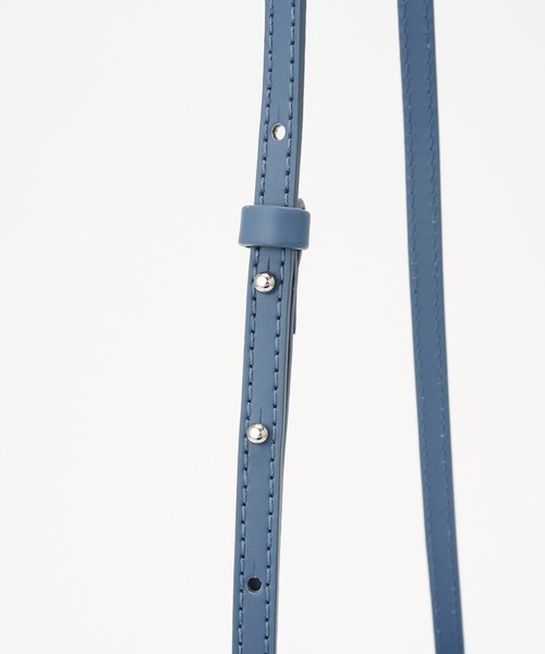 IACUCCI（イアクッチ）の「ソルベット XS MONTONE/RUGA（ショルダーバッグ・レディース・ブラウン/サックスブルー/アイボリー・FREE）」の21枚目の写真