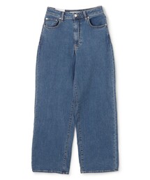 【UNFILO DENIM/新色追加】撥水ストレッチ ルーズワイドデニム