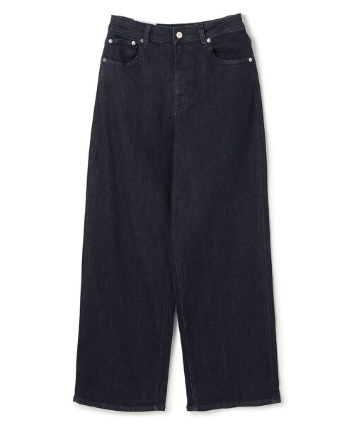 UNFILO（アンフィーロ）の「【UNFILO DENIM/新色追加】撥水ストレッチ ルーズワイドデニム（デニムパンツ・レディース・スカイブルー系1/ネイビー系/サックスブルー系1/ライトグレー系1/スカイブルー系/ホワイト系・ST/SMALL/X-SMALL/XX-SMALL/LT/MT/MEDIUM/LARGE）」の22枚目の写真