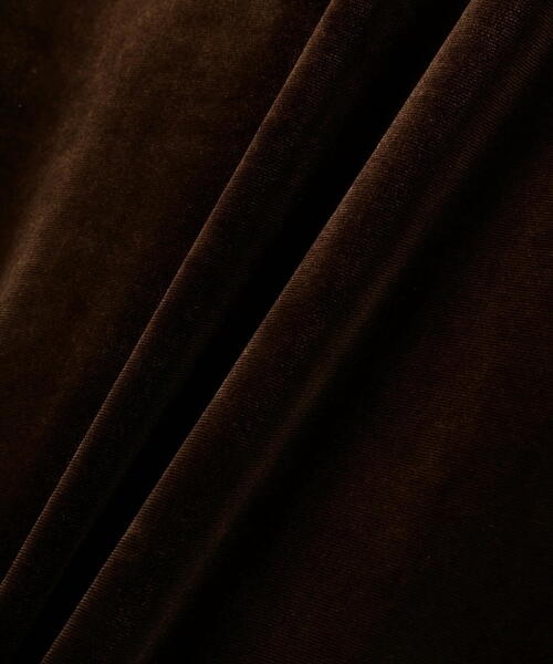 NATURAL BEAUTY BASIC(ナチュラルビューティーベーシック)の「◇ベロアカーデ&キャミワンピース(ワンピース・レディース・ダークブラウン/ベージュ・P/S/MEDIUM)」の11枚目の写真