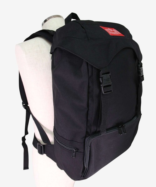 Manhattan Portage(マンハッタンポーテージ)の「Manhattan Portage Hiker Backpack マンハッタンポーテージ ハイカーバックパック バックパック(バックパック/リュック・レディース・ブラック・FREE)」の12枚目の写真