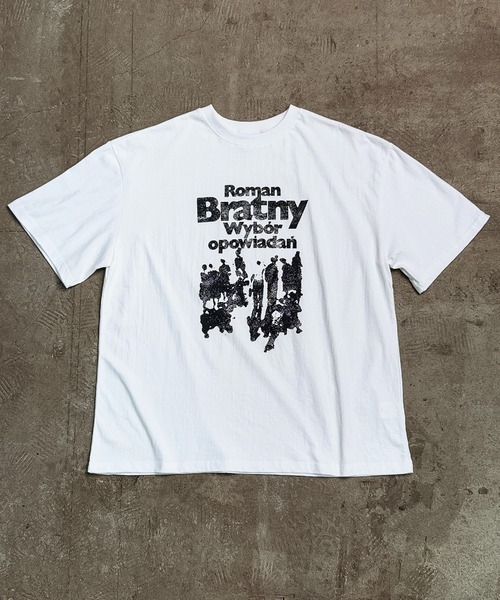 CALIFORNIA OUTFITTERS（カリフォルニア アウトフィッターズ）の「7D8 ヴィンテージ風 アートプリントTシャツ（Tシャツ/カットソー・メンズ・ホワイト/ブラック/チャコールグレー・FREE）」の10枚目の写真