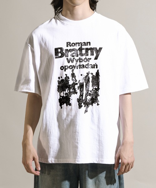 CALIFORNIA OUTFITTERS（カリフォルニア アウトフィッターズ）の「7D8 ヴィンテージ風 アートプリントTシャツ（Tシャツ/カットソー・メンズ・ホワイト/ブラック/チャコールグレー・FREE）」の13枚目の写真