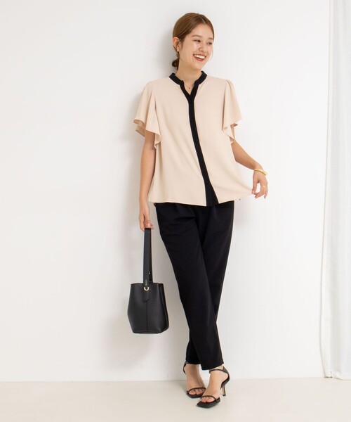 NOLLEY'S Sophi（ノーリーズソフィ）の「ラッフルスリーブブラウス