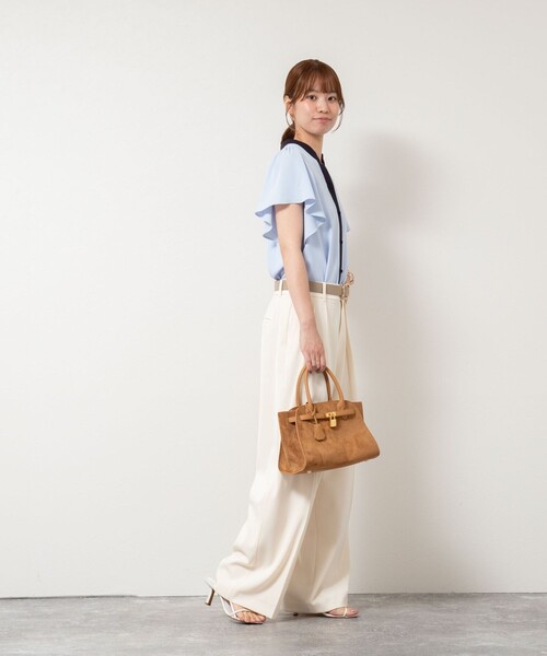 NOLLEY'S Sophi（ノーリーズソフィ）の「ラッフルスリーブブラウス