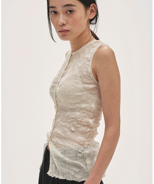 新品　todayful 2way Sheer Knitvest 2way Sheer Knitvest（ベスト）｜TODAYFUL（トゥデイフル）の