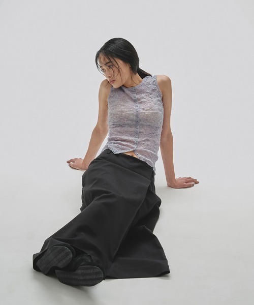 TODAYFUL（トゥデイフル）の「2way Sheer Knitvest（ベスト