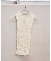 TODAYFUL（トゥデイフル）の「2way Sheer Knitvest（ベスト