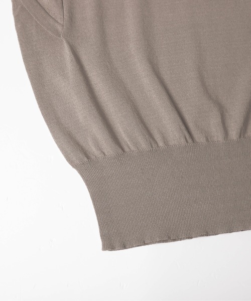 La-gemme(ラジェム)の「サマーニットスカートセットアップ(セットアップ・レディース・モカ/ホワイト/ブラック・フリー)」の8枚目の写真