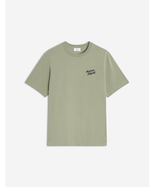 Maison Kitsune(メゾンキツネ)の「MAISON KITSUNE HANDWRITING COMFORT TEE-SHIRT(Tシャツ/カットソー・メンズ・ホワイト×ブラック/モスグリーン/ブラック×ホワイト/アッシュブラウン/ナチュラル/ネイビー・XL/L/M/S/XS)」の5枚目の写真