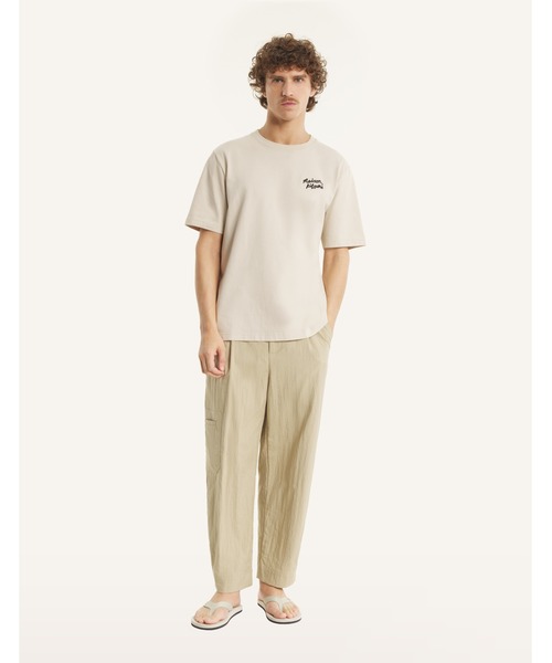 Maison Kitsune(メゾンキツネ)の「MAISON KITSUNE HANDWRITING COMFORT TEE-SHIRT(Tシャツ/カットソー・メンズ・ホワイト×ブラック/モスグリーン/ブラック×ホワイト/アッシュブラウン/ナチュラル/ネイビー・XL/L/M/S/XS)」の22枚目の写真