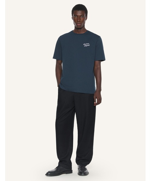 Maison Kitsune(メゾンキツネ)の「MAISON KITSUNE HANDWRITING COMFORT TEE-SHIRT(Tシャツ/カットソー・メンズ・ホワイト×ブラック/モスグリーン/ブラック×ホワイト/アッシュブラウン/ナチュラル/ネイビー・XL/L/M/S/XS)」の9枚目の写真