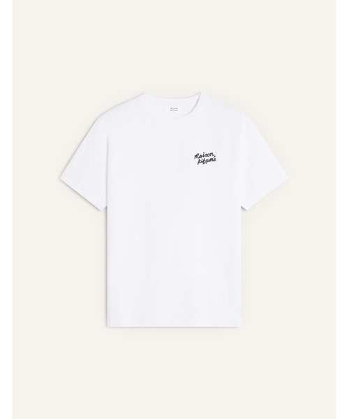 Maison Kitsune(メゾンキツネ)の「MAISON KITSUNE HANDWRITING COMFORT TEE-SHIRT(Tシャツ/カットソー・メンズ・ホワイト×ブラック/モスグリーン/ブラック×ホワイト/アッシュブラウン/ナチュラル/ネイビー・XL/L/M/S/XS)」の12枚目の写真