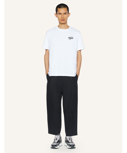 Maison Kitsune(メゾンキツネ)の「MAISON KITSUNE HANDWRITING COMFORT TEE-SHIRT(Tシャツ/カットソー・メンズ・ホワイト×ブラック/モスグリーン/ブラック×ホワイト/アッシュブラウン/ナチュラル/ネイビー・XL/L/M/S/XS)」の14枚目の写真