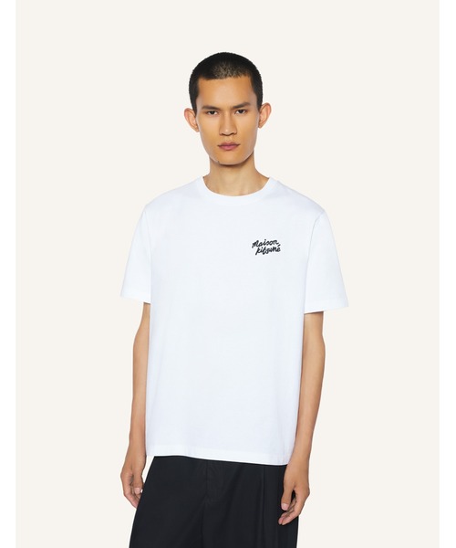 Maison Kitsune(メゾンキツネ)の「MAISON KITSUNE HANDWRITING COMFORT TEE-SHIRT(Tシャツ/カットソー・メンズ・ホワイト×ブラック/モスグリーン/ブラック×ホワイト/アッシュブラウン/ナチュラル/ネイビー・XL/L/M/S/XS)」の15枚目の写真