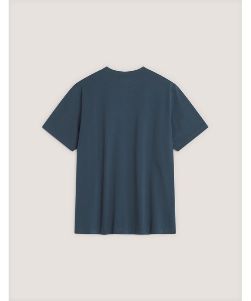 Maison Kitsune(メゾンキツネ)の「MAISON KITSUNE HANDWRITING COMFORT TEE-SHIRT(Tシャツ/カットソー・メンズ・ホワイト×ブラック/モスグリーン/ブラック×ホワイト/アッシュブラウン/ナチュラル/ネイビー・XL/L/M/S/XS)」の20枚目の写真