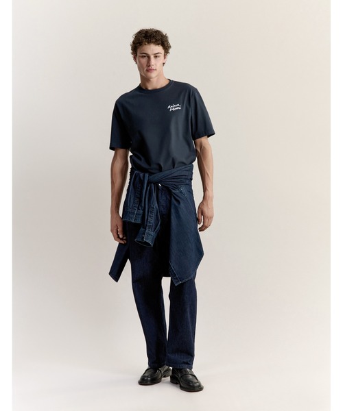 Maison Kitsune(メゾンキツネ)の「MAISON KITSUNE HANDWRITING COMFORT TEE-SHIRT(Tシャツ/カットソー・メンズ・ホワイト×ブラック/モスグリーン/ブラック×ホワイト/アッシュブラウン/ナチュラル/ネイビー・XL/L/M/S/XS)」の21枚目の写真