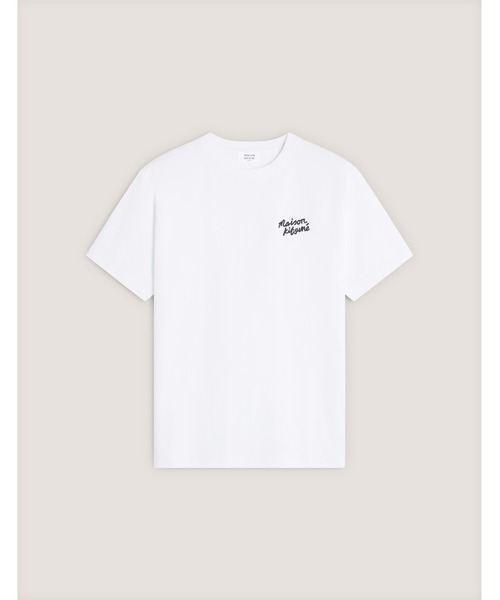 Maison Kitsune(メゾンキツネ)の「MAISON KITSUNE HANDWRITING COMFORT TEE-SHIRT(Tシャツ/カットソー・メンズ・ホワイト×ブラック/モスグリーン/ブラック×ホワイト/アッシュブラウン/ナチュラル/ネイビー・XL/L/M/S/XS)」の7枚目の写真