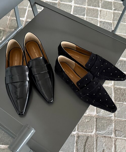 CAPRICIEUX LE'MAGE（カプリシューレマージュ）の「【再入荷】ポインテッドローファー（ローファー・レディース・ブラック系その他2/ブラック系その他・38/37/36）」の3枚目の写真