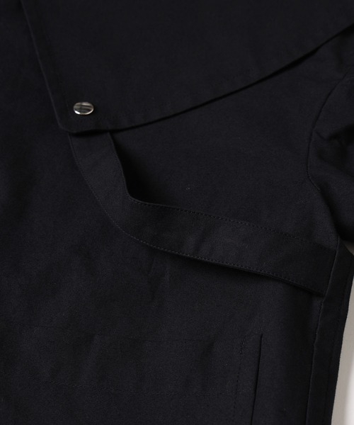 mintdesigns（ミントデザインズ）の「DUMBO COLLAR COAT（その他アウター・レディース・ベージュ/ブラック・ONESIZE）」の9枚目の写真