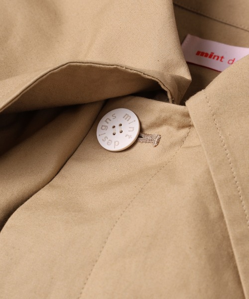 mintdesigns（ミントデザインズ）の「DUMBO COLLAR COAT（その他アウター・レディース・ベージュ/ブラック・ONESIZE）」の14枚目の写真