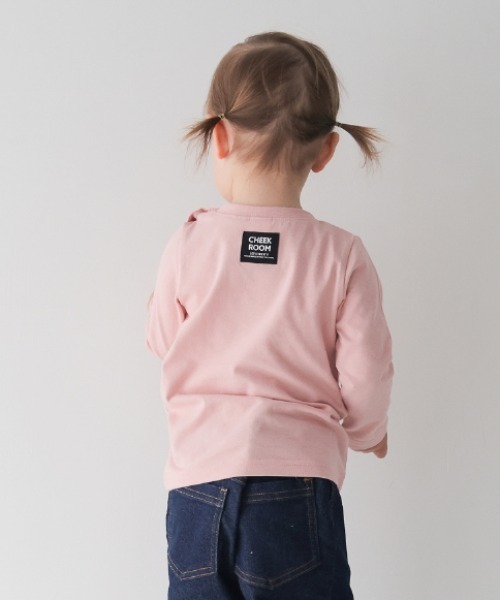 CHEEK ROOM(チークルーム)の「CHEEK ROOM/チークルーム おばけの焼きいも ロングTシャツ(Tシャツ/カットソー・キッズ・ピンク/ブルー/ブラック・80cm/90cm/100cm/110cm/120cm/130cm)」の10枚目の写真