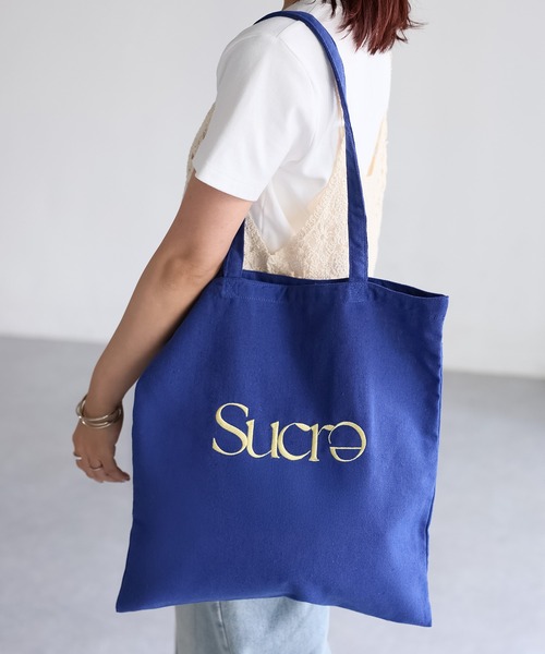 Riberry(リベリー)の「ロゴ刺繍トートバッグ(トートバッグ・レディース・ブルー/ブラック/ベージュ/グリーン/ピンク・FREE)」の20枚目の写真