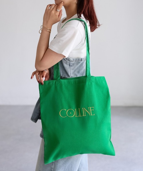 Riberry(リベリー)の「ロゴ刺繍トートバッグ(トートバッグ・レディース・ブルー/ブラック/ベージュ/グリーン/ピンク・FREE)」の14枚目の写真