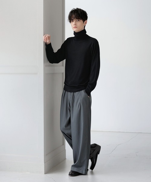 セール】ウォッシャブル/抗ピリング 14Gシープカシミヤタッチ