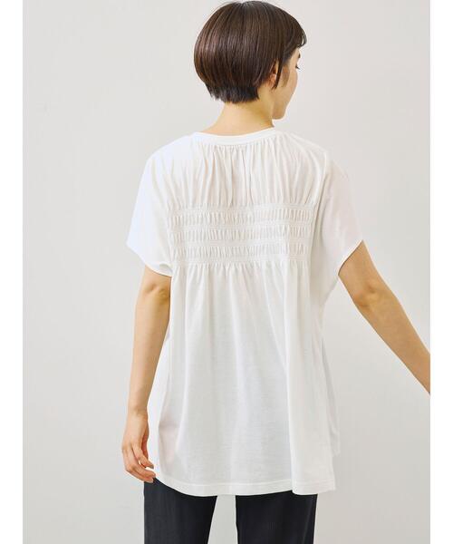 ♡T♡ 様用 セール】[接触冷感]シャーリングロゴプリントTシャツ（Tシャツ