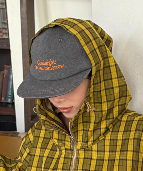 CIAOPANIC TYPY(チャオパニックティピー)の「【UNISEX】スウェットロゴキャップ(キャップ・レディース・ブルー系その他/イエロー/ブラック/チャコールグレー/グレー・ONE SIZE)」の3枚目の写真