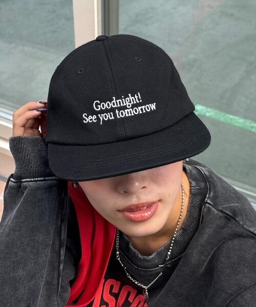 CIAOPANIC TYPY(チャオパニックティピー)の「【UNISEX】スウェットロゴキャップ(キャップ・レディース・ブルー系その他/イエロー/ブラック/チャコールグレー/グレー・ONE SIZE)」の2枚目の写真