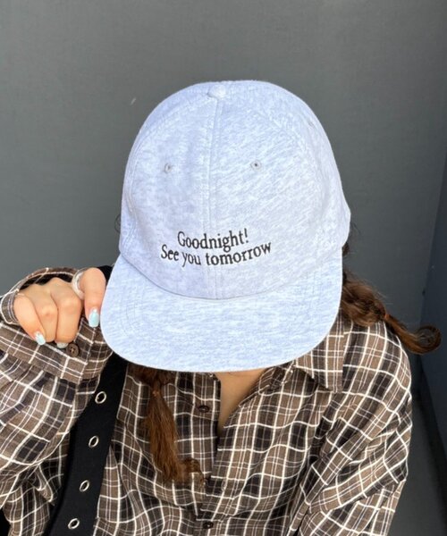 CIAOPANIC TYPY(チャオパニックティピー)の「【UNISEX】スウェットロゴキャップ(キャップ・レディース・ブルー系その他/イエロー/ブラック/チャコールグレー/グレー・ONE SIZE)」の8枚目の写真