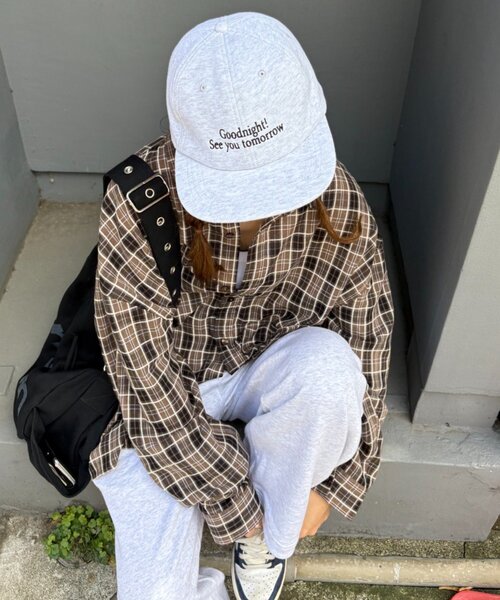 CIAOPANIC TYPY(チャオパニックティピー)の「【UNISEX】スウェットロゴキャップ(キャップ・レディース・ブルー系その他/イエロー/ブラック/チャコールグレー/グレー・ONE SIZE)」の9枚目の写真