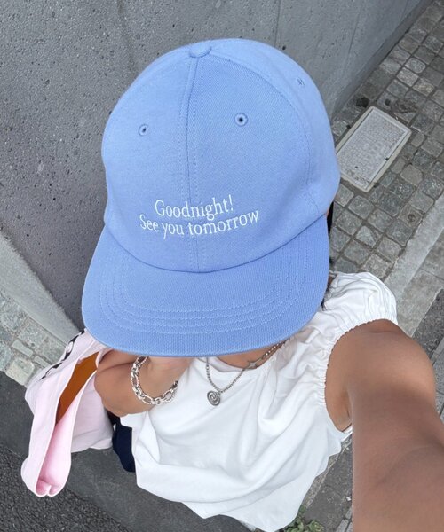 CIAOPANIC TYPY(チャオパニックティピー)の「【UNISEX】スウェットロゴキャップ(キャップ・レディース・ブルー系その他/イエロー/ブラック/チャコールグレー/グレー・ONE SIZE)」の11枚目の写真