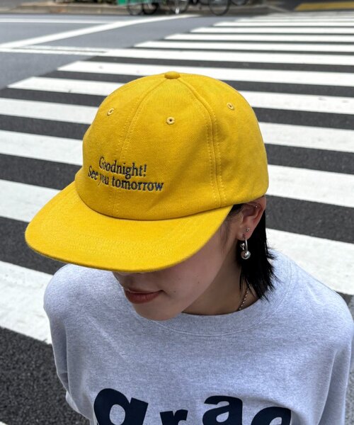 CIAOPANIC TYPY(チャオパニックティピー)の「【UNISEX】スウェットロゴキャップ(キャップ・レディース・ブルー系その他/イエロー/ブラック/チャコールグレー/グレー・ONE SIZE)」の14枚目の写真