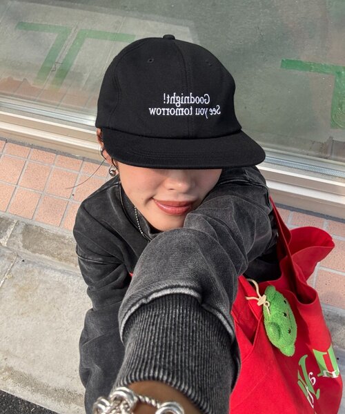 CIAOPANIC TYPY(チャオパニックティピー)の「【UNISEX】スウェットロゴキャップ(キャップ・レディース・ブルー系その他/イエロー/ブラック/チャコールグレー/グレー・ONE SIZE)」の16枚目の写真
