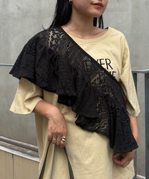 CIAOPANIC TYPY（チャオパニックティピー）の「indiaネットレース付け衿（マフラー）」