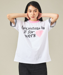 【JACKSON MATISSE/ジャクソンマティス】is for lovers Tee/リンガーTシャツ/ユニセックス【WEB限定】
