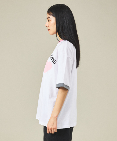 JACKSON MATISSE(ジャクソンマティス)の「【JACKSON MATISSE/ジャクソンマティス】is for lovers Tee/リンガーTシャツ/ユニセックス【WEB限定】(Tシャツ/カットソー・メンズ・レッド/ピンク・M/L/XL)」の13枚目の写真