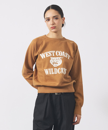 MIXTA（ミクスタ）の「【MIXTA/ミクスタ】CREW NECK SWEAT/クルーネック/ WEST COAST WILD CATS / COUGAR TRAILS/ユニセックス（スウェット）」