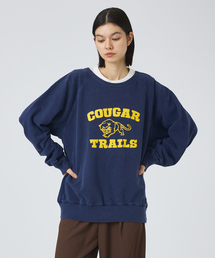 MIXTA（ミクスタ）の「【MIXTA/ミクスタ】CREW NECK SWEAT/クルーネック/ WEST COAST WILD CATS / COUGAR TRAILS/ユニセックス（スウェット）」
