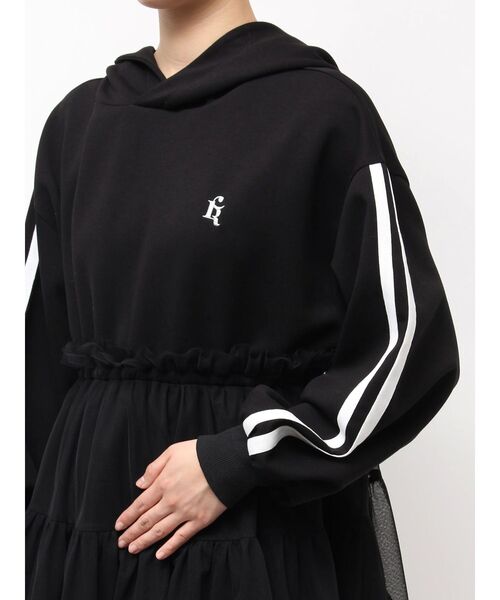 2WAYチュールオーバースウェットワンピース（ワンピース）｜CALNAMUR