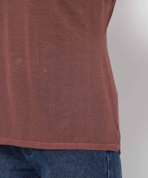 mysty woman(ミスティウーマン)の「シアー長袖ニット 577089(ニット/セーター・レディース・アイボリー/ブラウン/ブラック・FREE)」の14枚目の写真