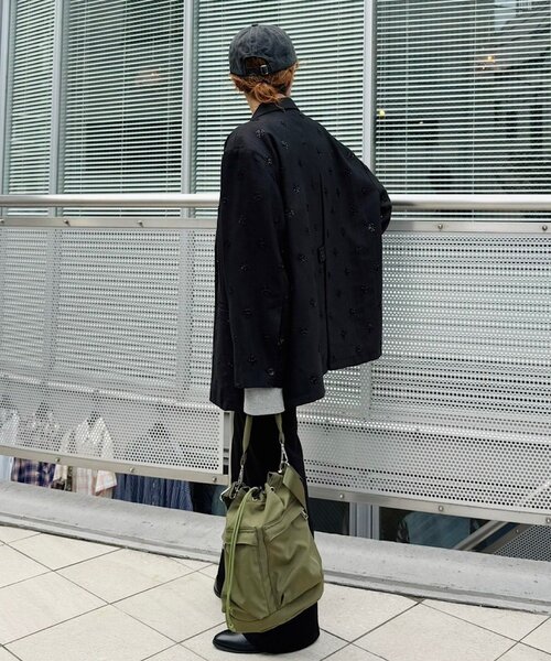 WHIMSIC（ウィムジック）の「【WHIMSIC】ピグメントダイロゴキャップ（ハット・レディース・ブラウン/ブラック/ネイビー・FREE）」の15枚目の写真