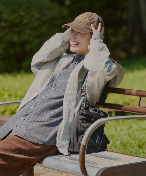 セール】【WHIMSIC】ピグメントダイロゴキャップ（ハット）｜WHIMSIC