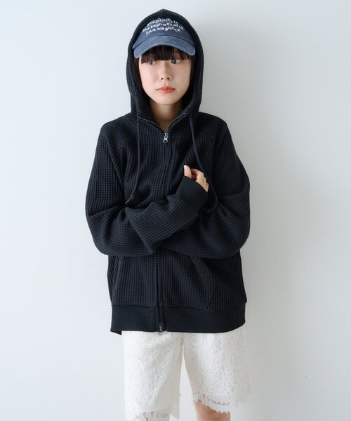 WHIMSIC（ウィムジック）の「【WHIMSIC】ピグメントダイロゴキャップ（ハット・レディース・ブラウン/ブラック/ネイビー・FREE）」の21枚目の写真